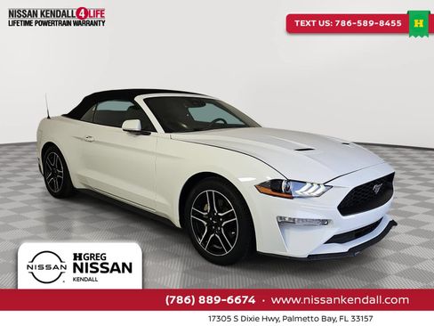 Used 2022 Ford Mustang Convertible w/ Equipment Group 101A RWD image 1