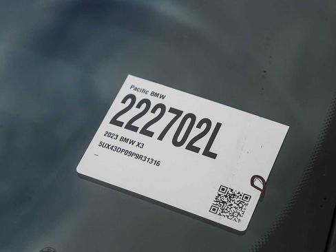 Certified 2023 BMW X3 sDrive30i w/ Convenience Package image 25