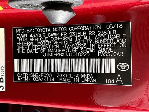 Used 2018 Toyota C-HR XLE FWD image 33