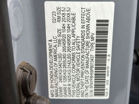 Used 2023 Honda Passport EX-L image 12