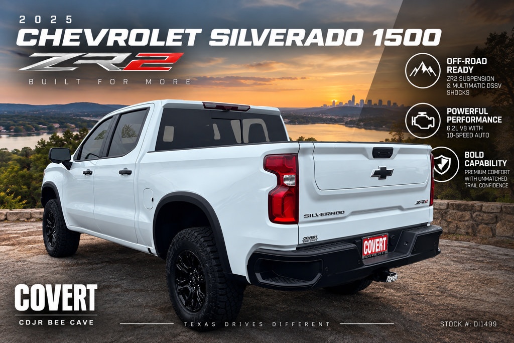 Used 2025 Chevrolet Silverado 1500 ZR2 w/ Technology Package AWD/4WD image 4