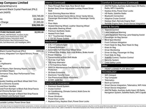 Used 2024 Jeep Compass Limited w/ High Altitude Package image 15