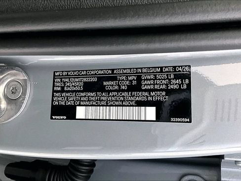 New 2026 Volvo XC40 B5 Ultra w/ Protection Package Premier AWD/4WD image 31