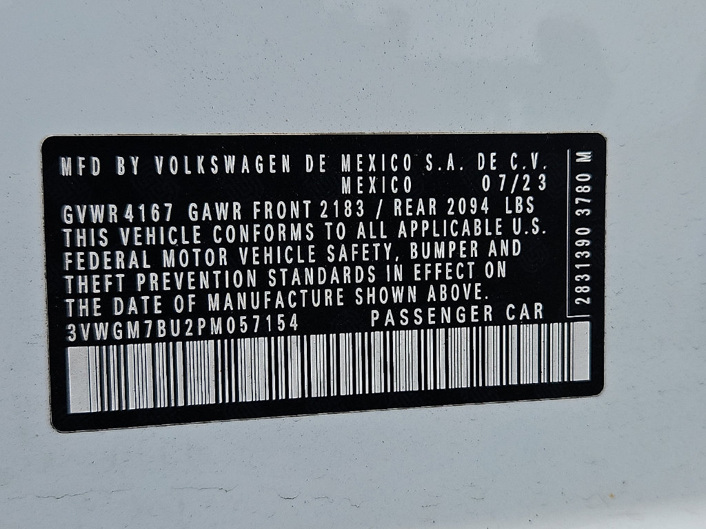 Certified 2023 Volkswagen Jetta SEL FWD image 27