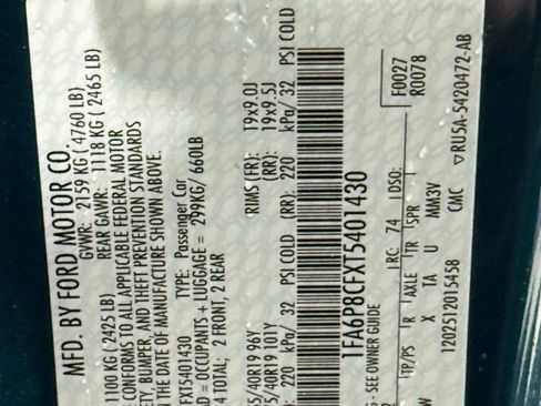 New 2026 Ford Mustang GT Premium w/ GT Performance Package image 33