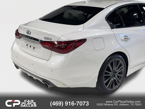Used 2019 INFINITI Q50 Red Sport 400 w/ Cargo Package (L96) image 14