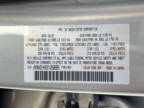 Certified 2025 MAZDA CX-90 Plug-In Hybrid w/ Premium Plus AWD/4WD image 35