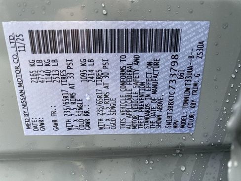 New 2026 Nissan Rogue SV image 40