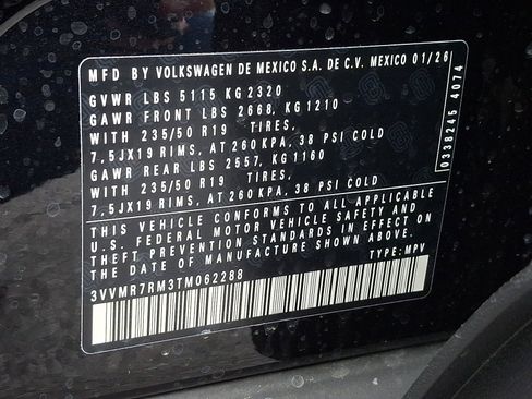 New 2026 Volkswagen Tiguan SE AWD/4WD image 11