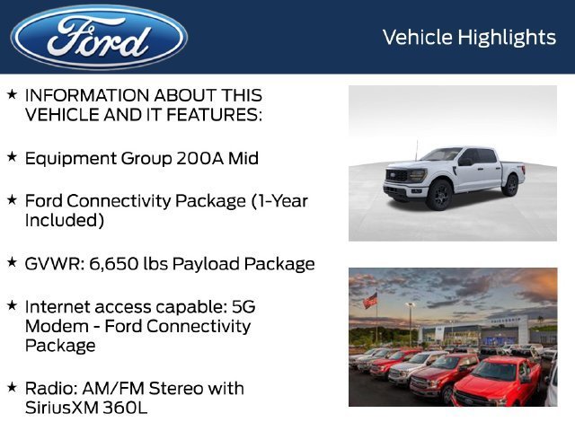 New 2026 Ford F150 STX w/ Equipment Group 200A AWD/4WD image 4