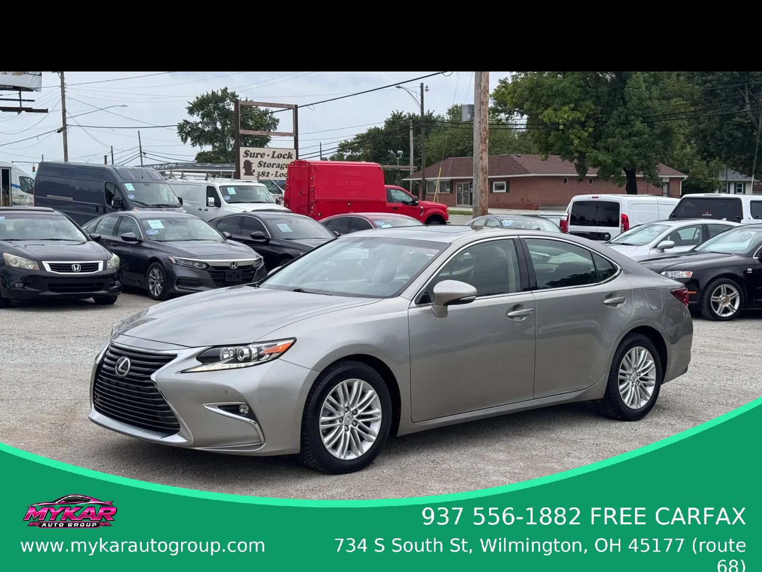 Used 2016 Lexus ES 350 w/ Premium Package w/Wood Trim FWD image 1
