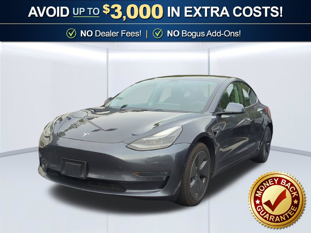 Used 2021 Tesla Model 3 Long Range AWD/4WD image 1