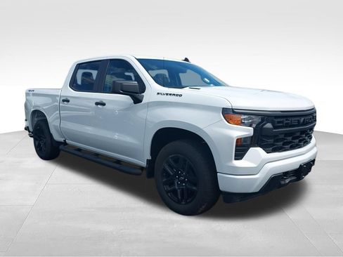 New 2026 Chevrolet Silverado 1500 Custom w/ Turbomax Blackout Package AWD/4WD image 2