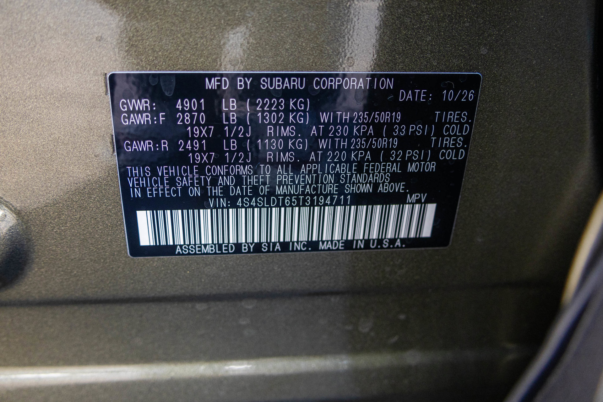 New 2026 Subaru Forester Touring AWD/4WD image 50
