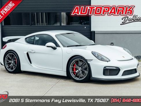 Used 2016 Porsche Cayman GT4 RWD image 1