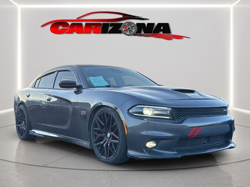 Used 2016 Dodge Charger R/T Scat Pack w/ Technology Group RWD image 1