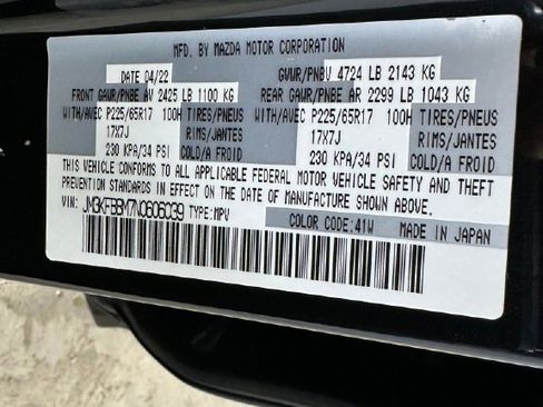 Used 2022 MAZDA CX-5 AWD 2.5 S w/ Select Package image 37