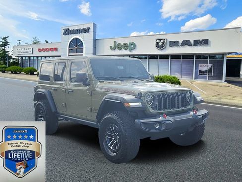Used 2025 Jeep Wrangler Unlimited Rubicon w/ XTREMEE 35" Tire Package AWD/4WD image 1