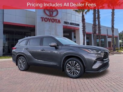Certified 2021 Toyota Highlander Platinum