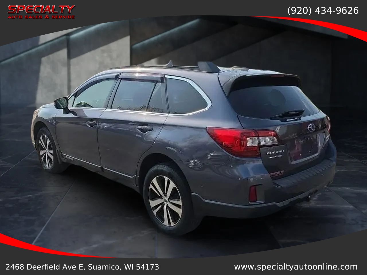 Used 2017 Subaru Outback 2.5i Limited w/ Popular Package #5 AWD/4WD image 4