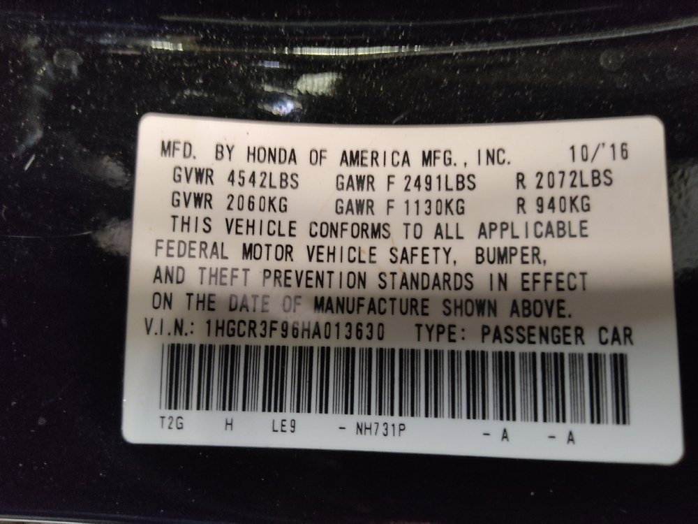 Used 2017 Honda Accord Touring image 33