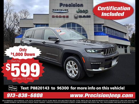 Certified 2023 Jeep Grand Cherokee L Limited image 2