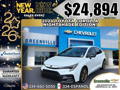 Used 2024 Toyota Corolla Nightshade Edition