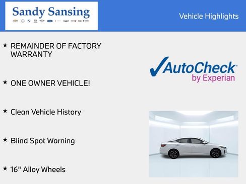 Used 2025 Nissan Sentra SV FWD image 8