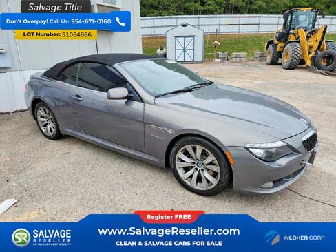 Used 2008 BMW 650i Convertible w/ Premium Sound Pkg RWD image 5