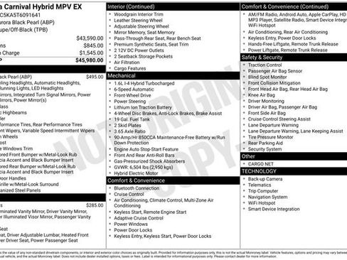 Certified 2026 Kia Carnival EX image 15