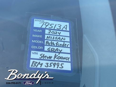 Used 2024 Nissan Pathfinder SL w/ SL Premium Package image 25