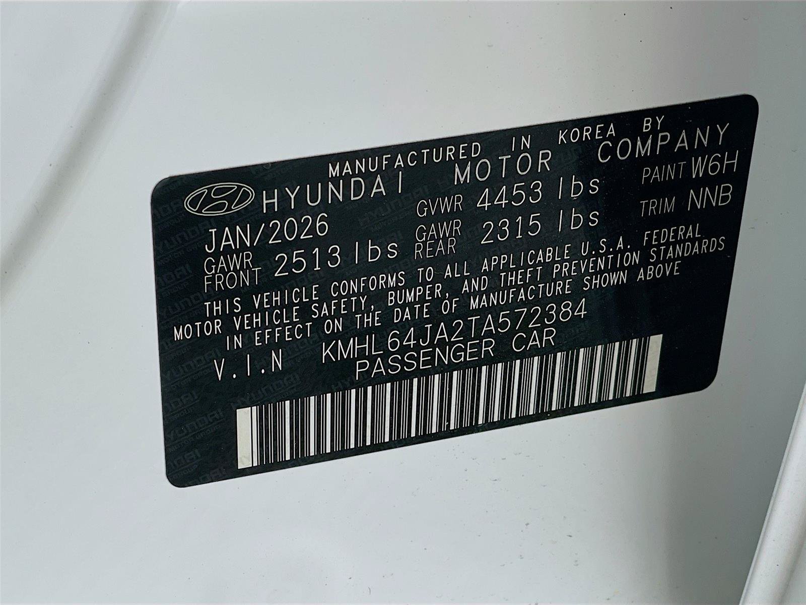 New 2026 Hyundai Sonata SEL FWD image 20