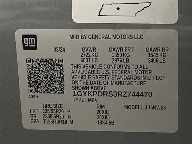 Used 2024 Cadillac XT6 Premium Luxury w/ LPO, Floor Liner Package AWD/4WD image 43