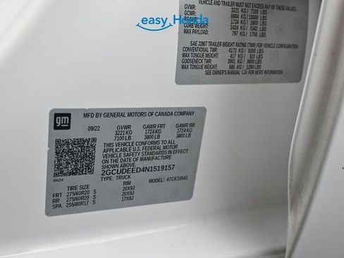 Used 2022 Chevrolet Silverado 1500 RST AWD/4WD image 17