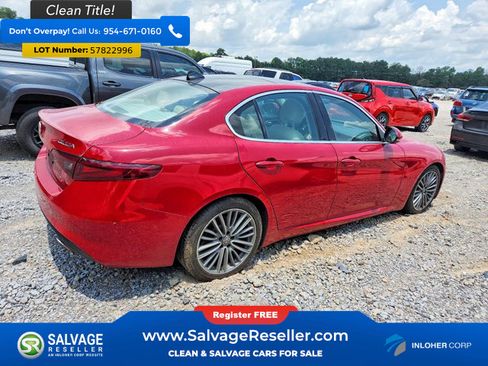 Used 2017 Alfa Romeo Giulia Ti w/ TI Lusso Light Wood Package RWD image 4