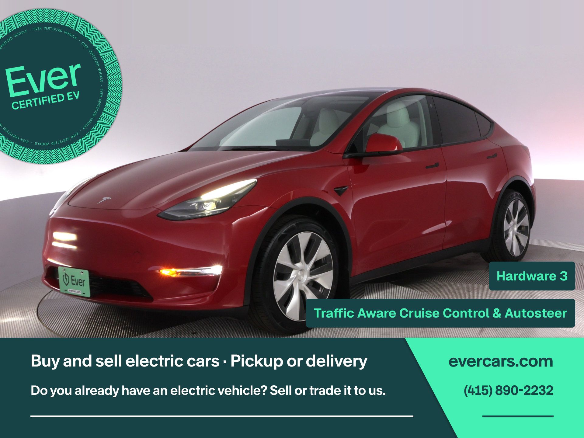 Used 2023 Tesla Model Y Long Range AWD/4WD image 1