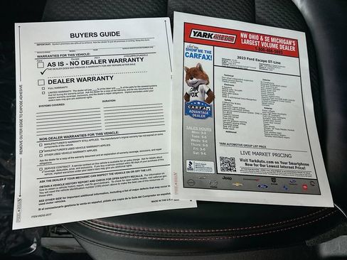 Used 2023 Ford Escape ST-Line w/ Tech Pack #1 AWD/4WD image 13