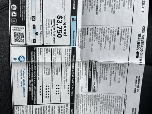 Used 2021 Chevrolet Silverado 1500 LT Trail Boss w/ Convenience Package II image 23