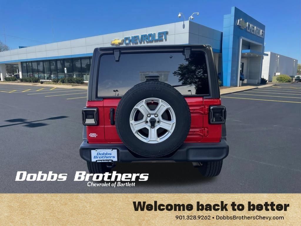 Used 2021 Jeep Wrangler Unlimited Sport AWD/4WD image 7
