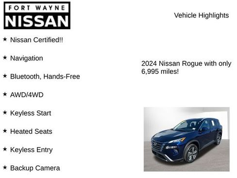 Certified 2024 Nissan Rogue SL image 7