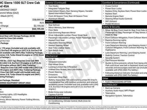 Used 2025 GMC Sierra 1500 SLT AWD/4WD image 60
