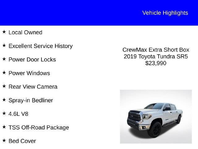 Used 2019 Toyota Tundra SR5 RWD image 2