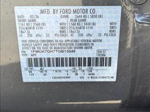 New 2026 Ford Explorer Active image 16