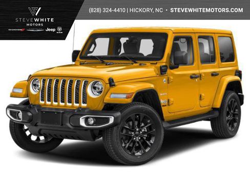 Used 2022 Jeep Wrangler Unlimited Rubicon 4xe w/ Cold Weather Group AWD/4WD image 1