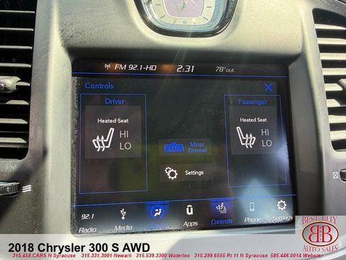 Used 2018 Chrysler 300 S AWD/4WD image 24