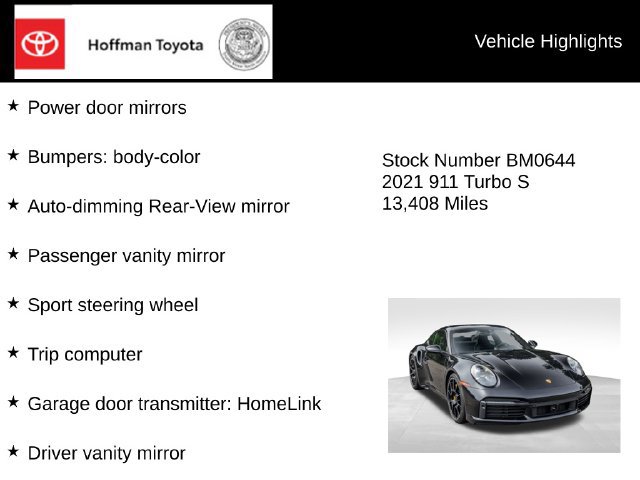 Used 2021 Porsche 911 Turbo S AWD/4WD image 29