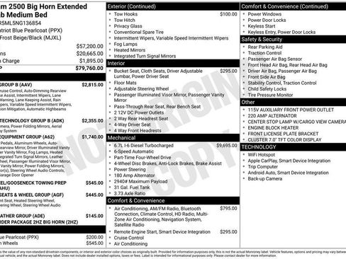 Used 2022 RAM 2500 Big Horn w/ Safety Group B image 21