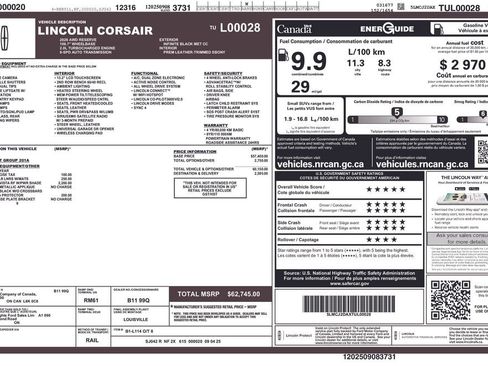 Used 2026 Lincoln Corsair Reserve AWD/4WD image 77