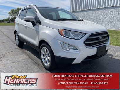 Used 2019 Ford EcoSport SE w/ SE Convenience Package