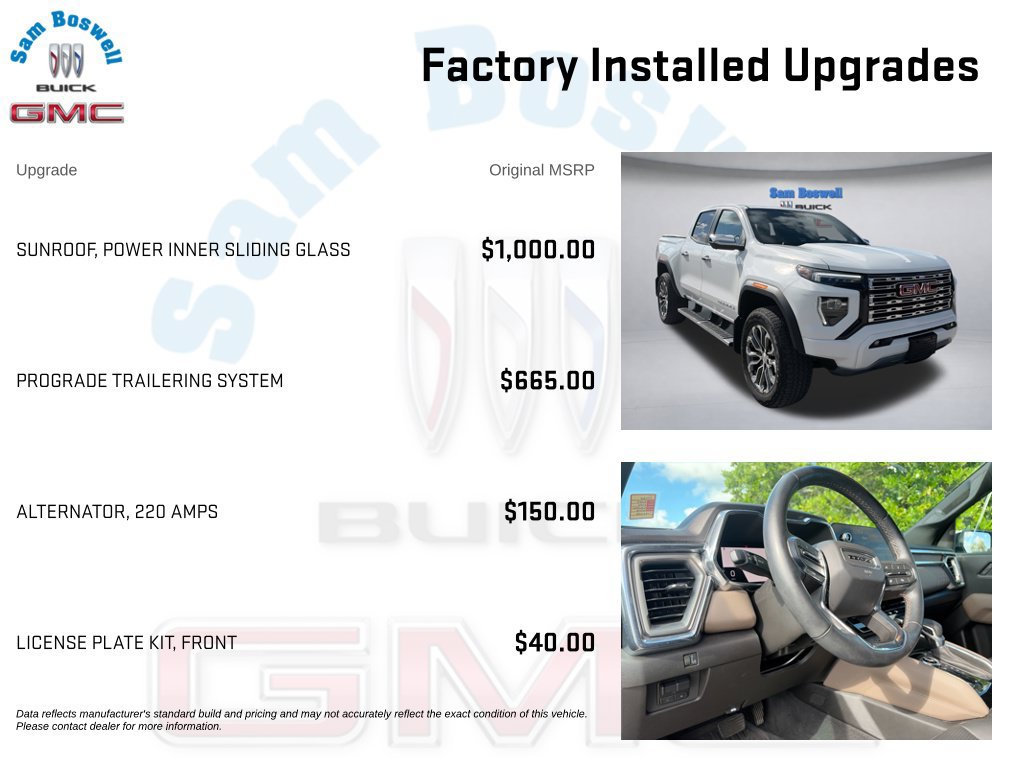 Used 2023 GMC Canyon Denali AWD/4WD image 4